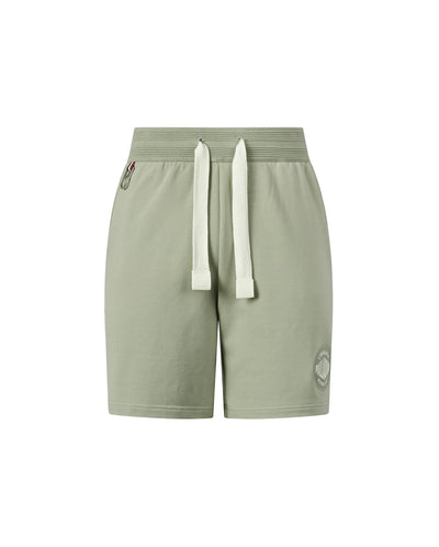 109689-354 | MEN'S VINTAGE PALLADIUM LOGO LOOSE FIT SHORTS | SEAGRASS