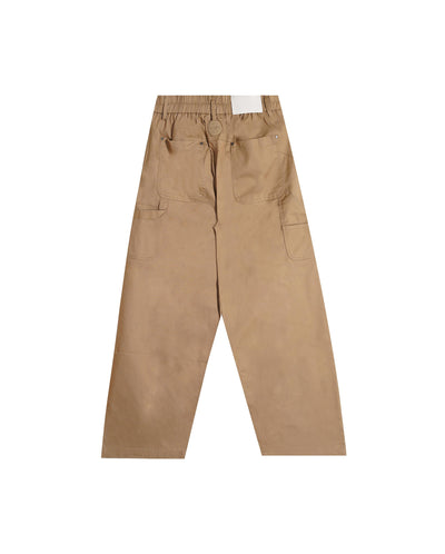 109695-301 | MEN'S PALLADIUM LOGO LOOSE FIT PANTS | PETRIFIED OAK