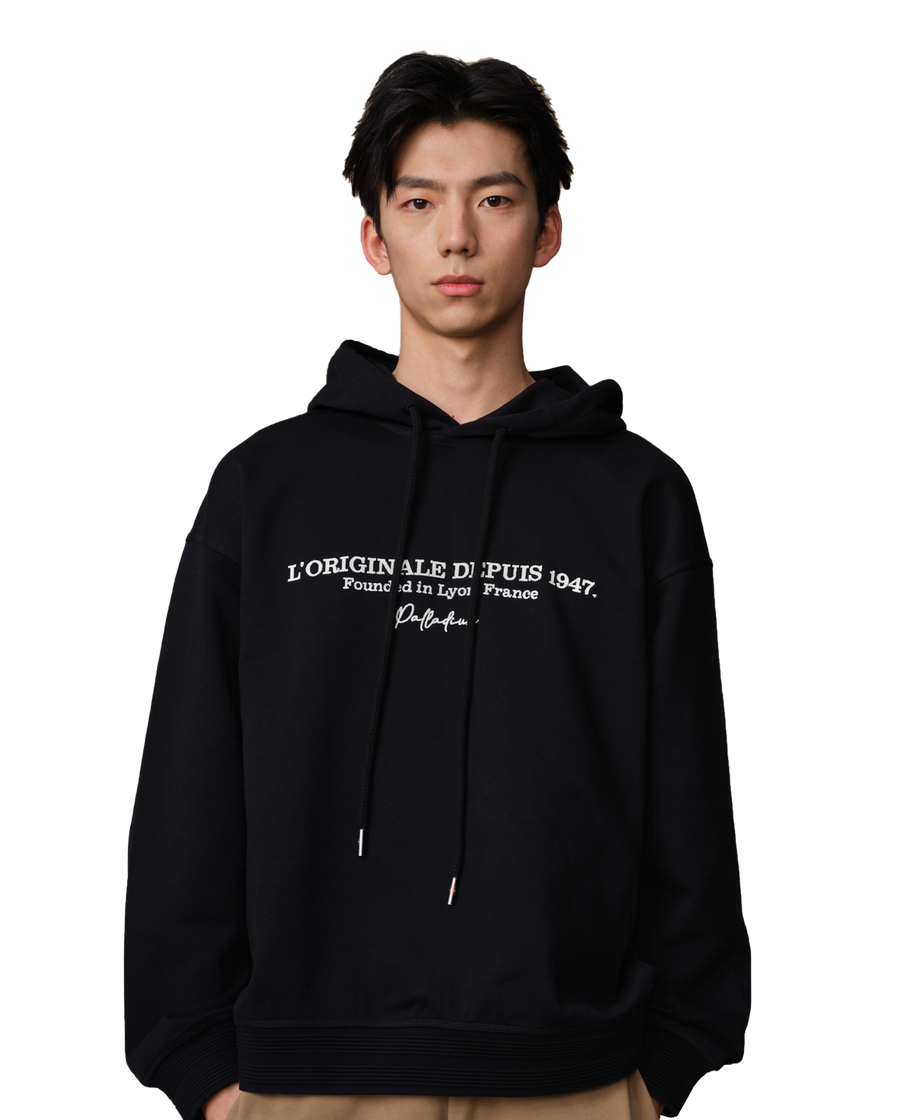 109711-032 | MEN'S LOGO LOOSE FIT HOODIE | TAP SHOE
