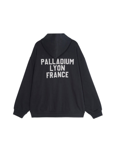 109712-032 | MEN'S PALLADIUM LOGO LOOSE FIT HOODIE | TAP SHOE