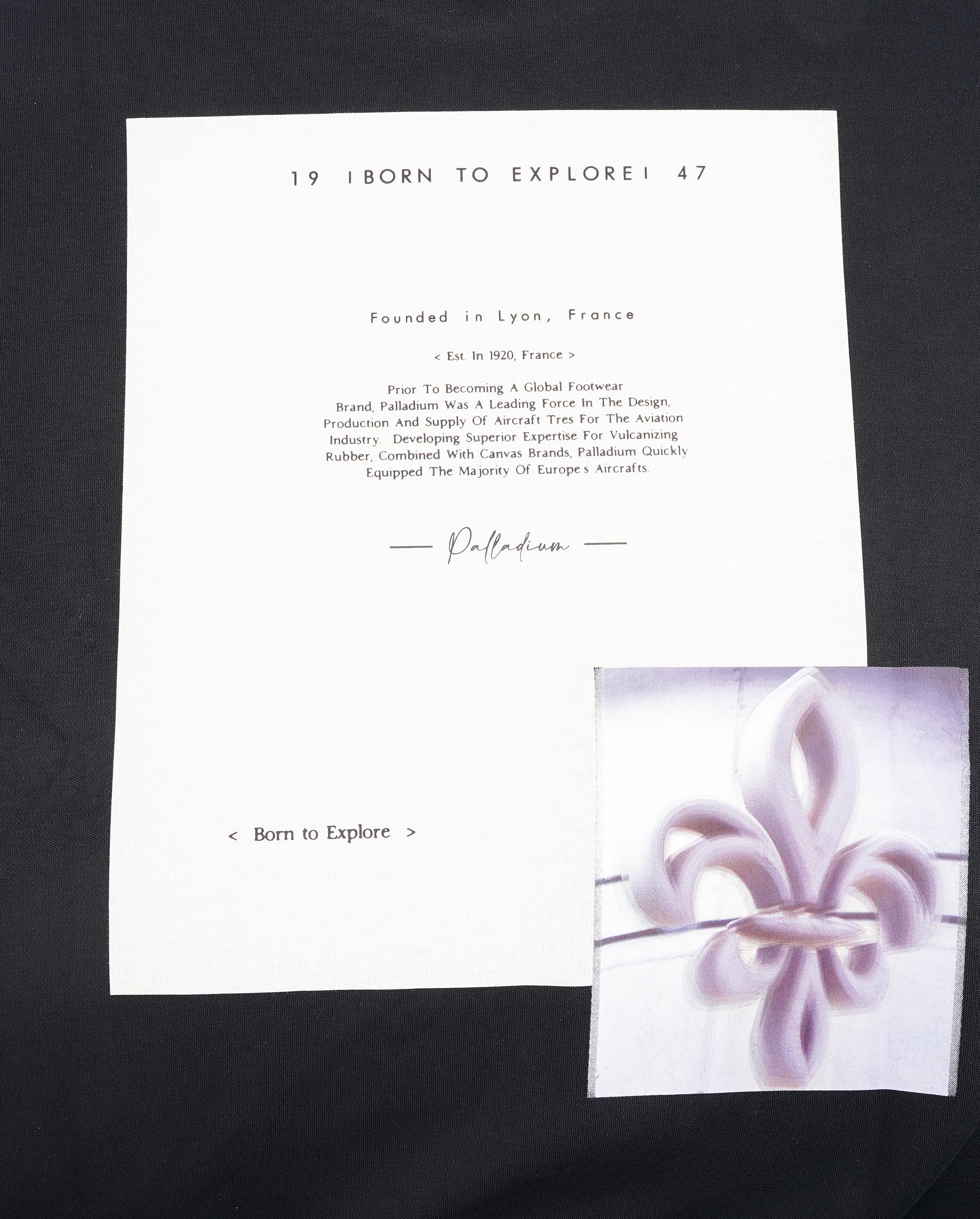 109717-032 | MEN'S PALLADIUM LOGO LOOSE FIT SWEATSHIRT | TAP SHOE