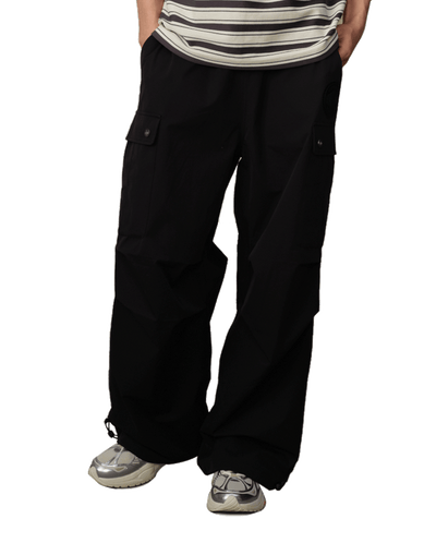 109726-032 | MEN'S PALLADIUM LOGO WIDE-LEG CARGO PANTS | TAP SHOE