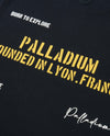 109730-032 | MEN'S PALLADIUM LOGO LOOSE FIT COTTON T-SHIRT | TAP SHOE