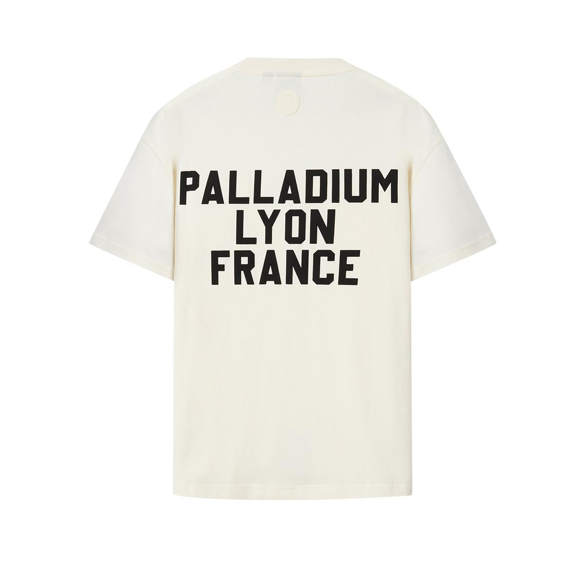 109735-262 | MEN'S VINTAGE PALLADIUM LOGO LOOSE FIT COTTON T-SH | MARSHMALLOW