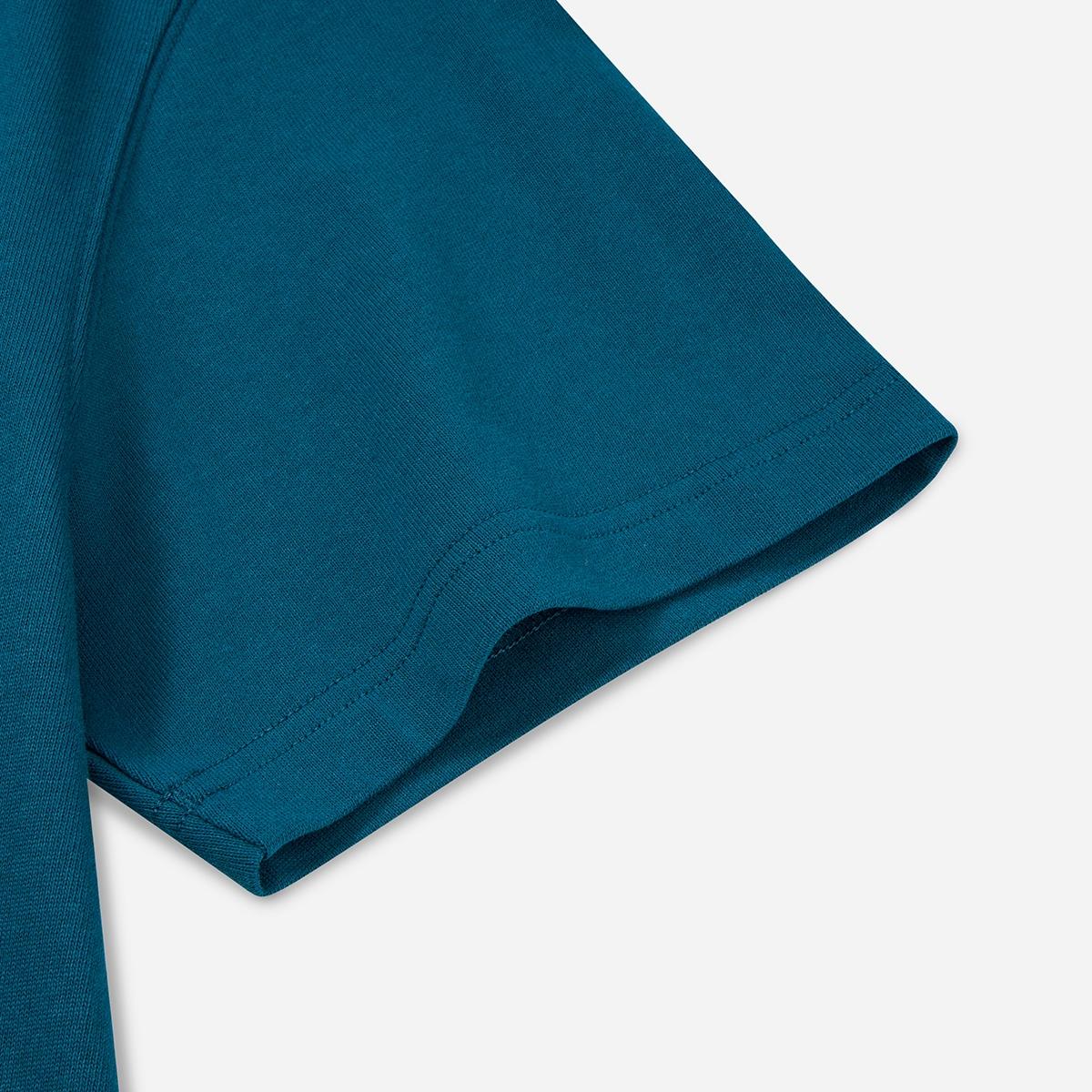 109735-469 | MEN'S VINTAGE PALLADIUM LOGO LOOSE FIT COTTON T-SH | LEGION BLUE