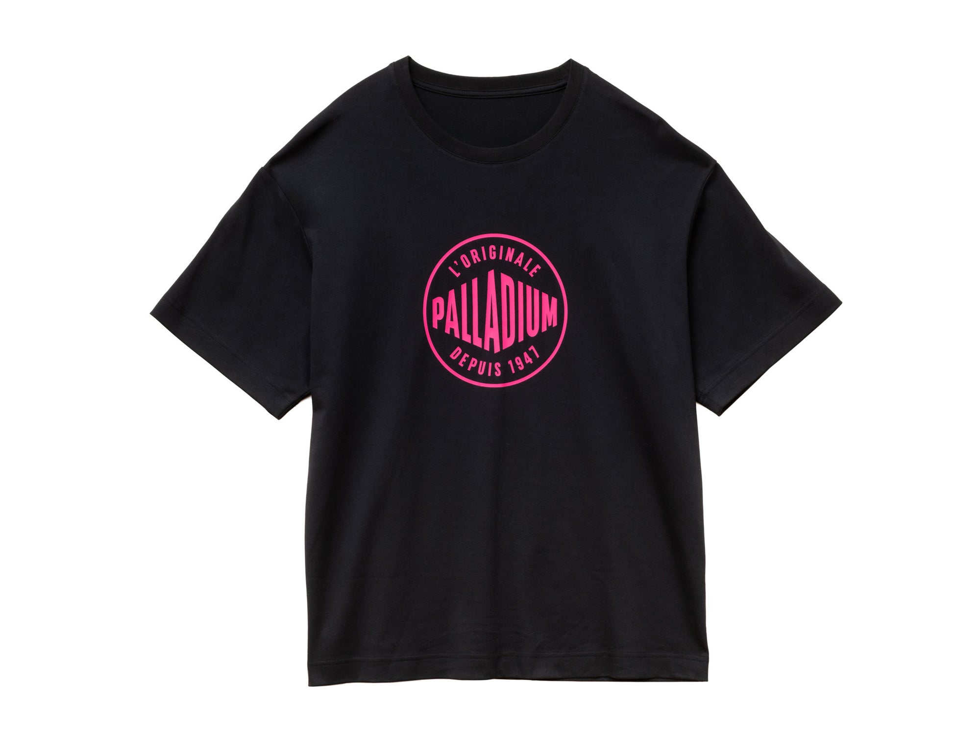 1710934-008 | UNISEX PALLADIUM FRANCE LOGO COTTON T-SHIRT | BLACK