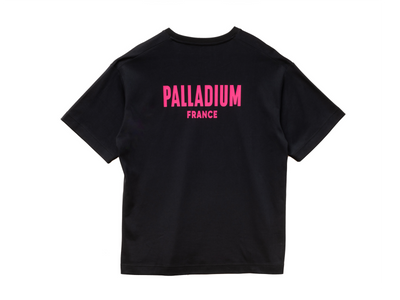 1710934-008 | UNISEX PALLADIUM FRANCE LOGO COTTON T-SHIRT | BLACK