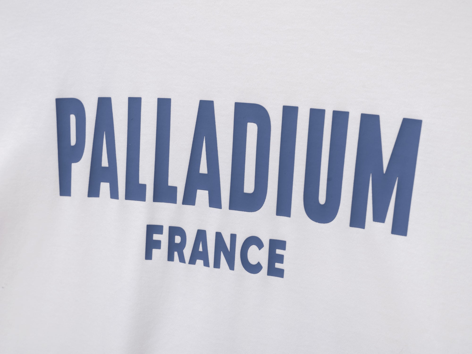 1710934-116 | UNISEX PALLADIUM FRANCE LOGO COTTON T-SHIRT | STAR WHITE