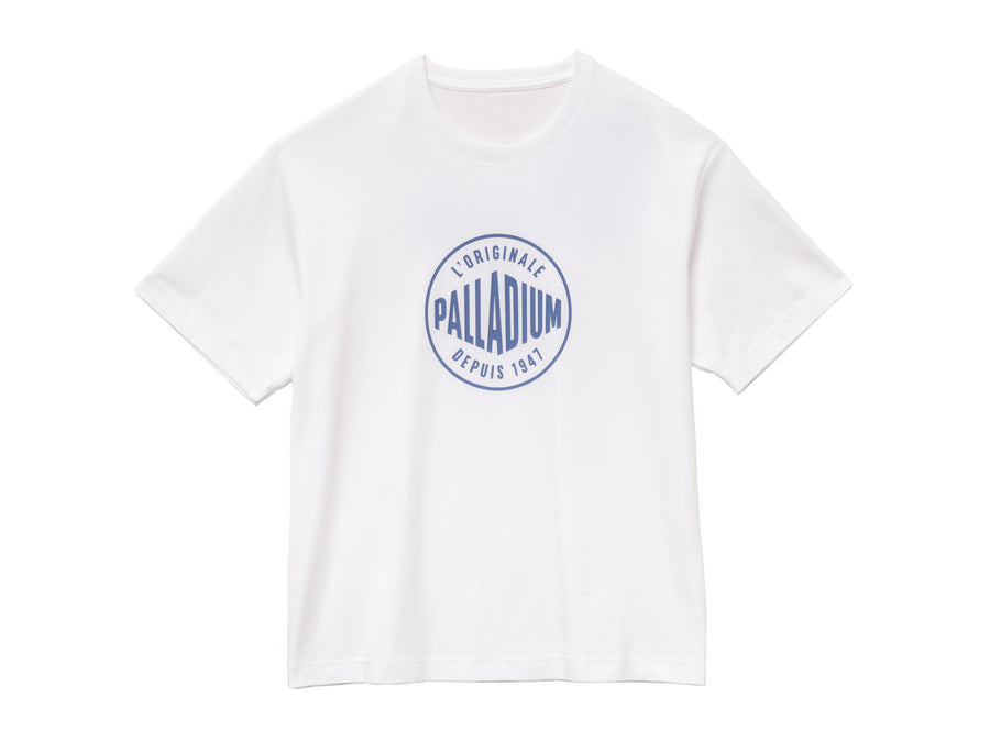 1710934-116 | UNISEX PALLADIUM FRANCE LOGO COTTON T-SHIRT | STAR WHITE