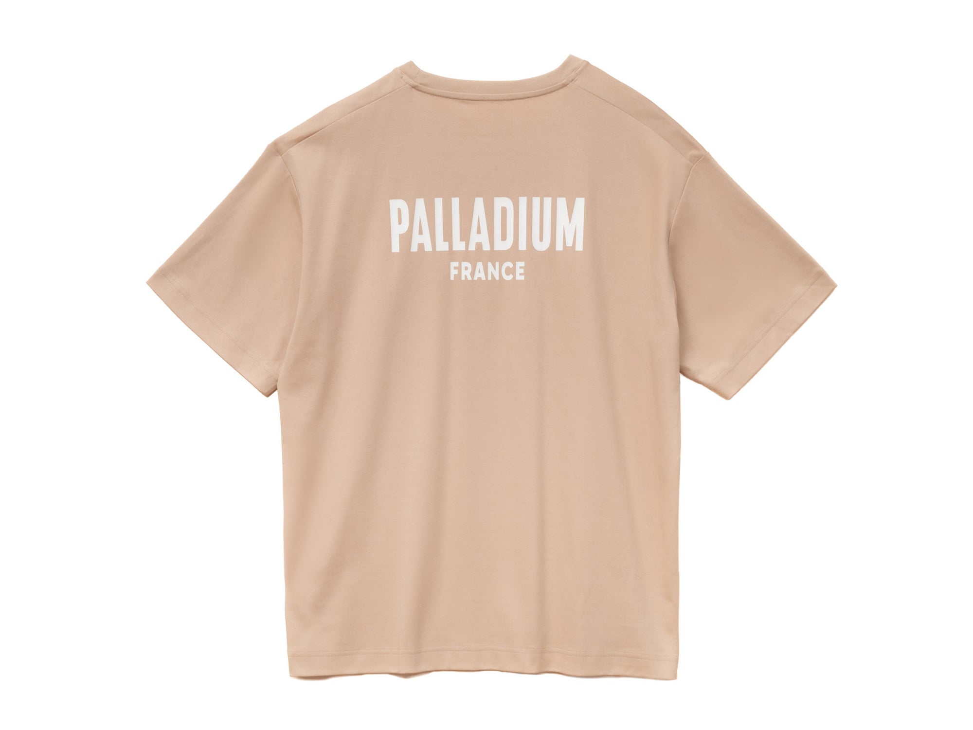 1710934-277 | UNISEX PALLADIUM FRANCE LOGO COTTON T-SHIRT | CUBAN SAND