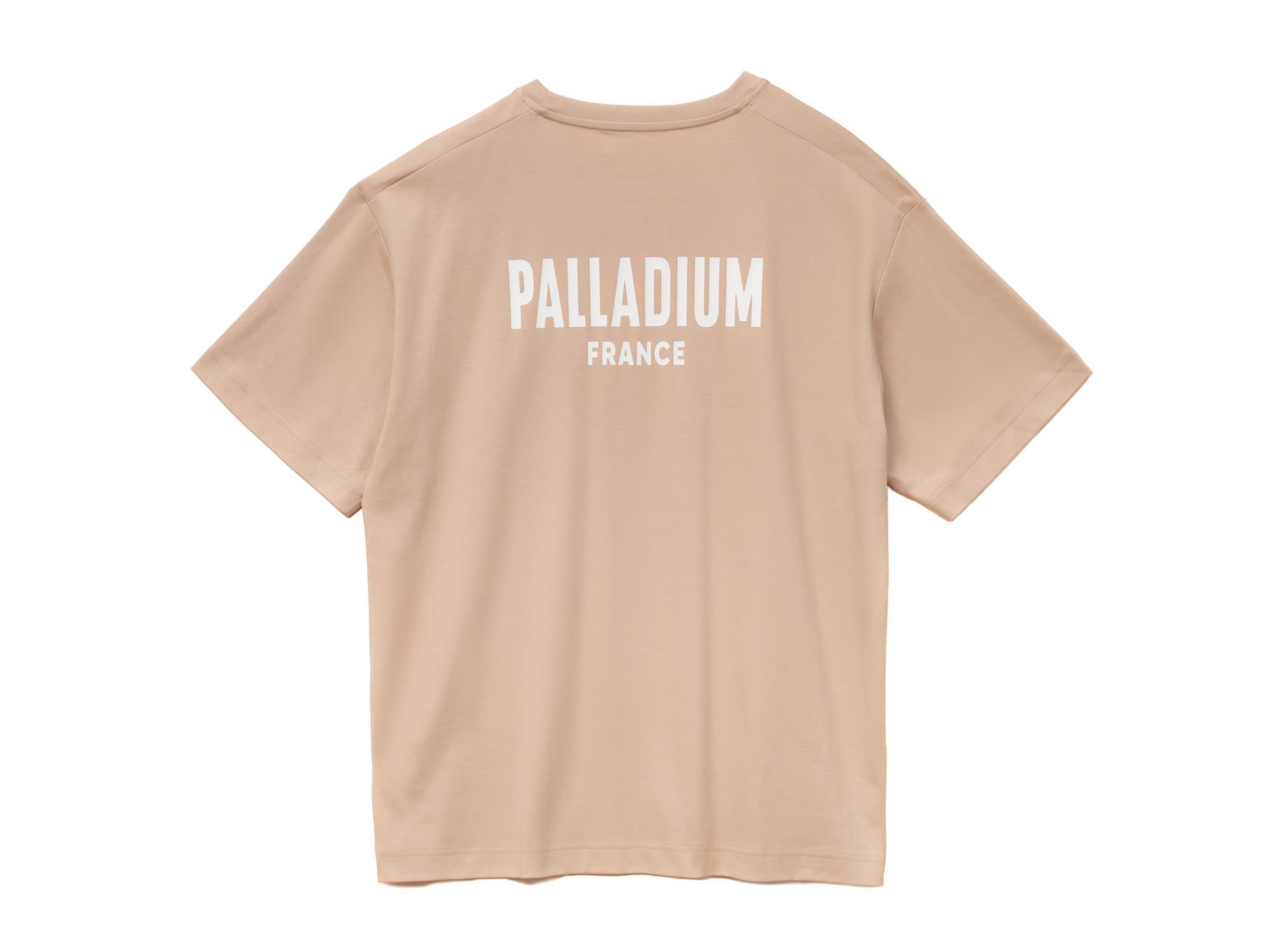 1710934-277 | UNISEX PALLADIUM FRANCE LOGO COTTON T-SHIRT | CUBAN SAND