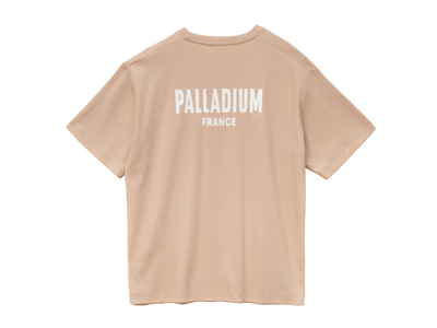 1710934-277 | UNISEX PALLADIUM FRANCE LOGO COTTON T-SHIRT | CUBAN SAND