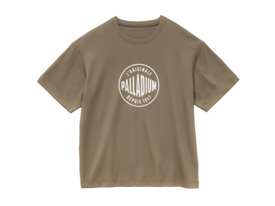 1710934-377 | UNISEX PALLADIUM FRANCE LOGO COTTON T-SHIRT | DUSKY GREEN