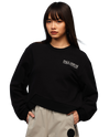 1910443-032 | WOMEN'S PALLADIUM LOGO IRREGULAR HEM SWEATSHIRT | TAP SHOE