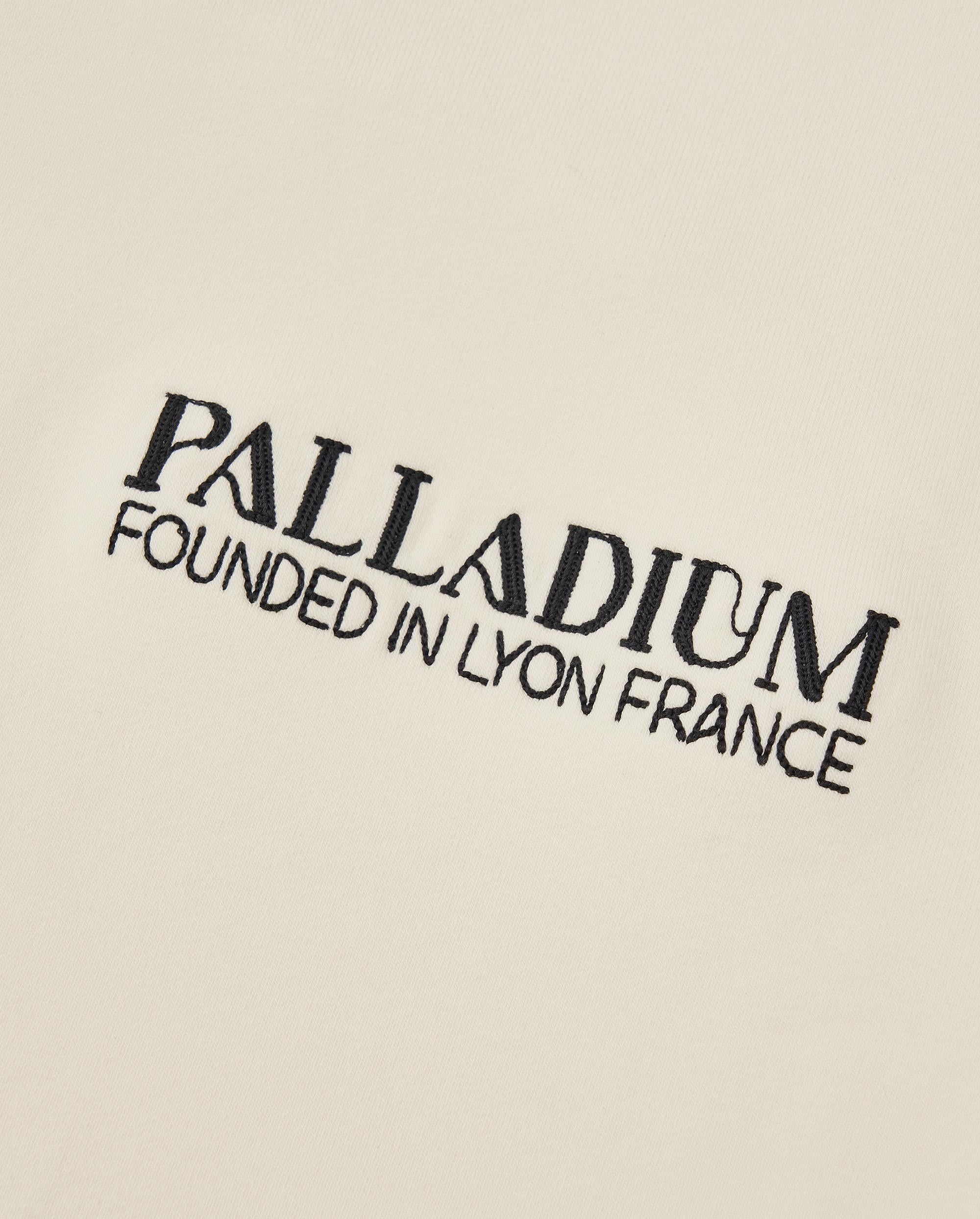 1910443-262 | WOMEN'S PALLADIUM LOGO IRREGULAR HEM SWEATSHIRT | MARSHMALLOW