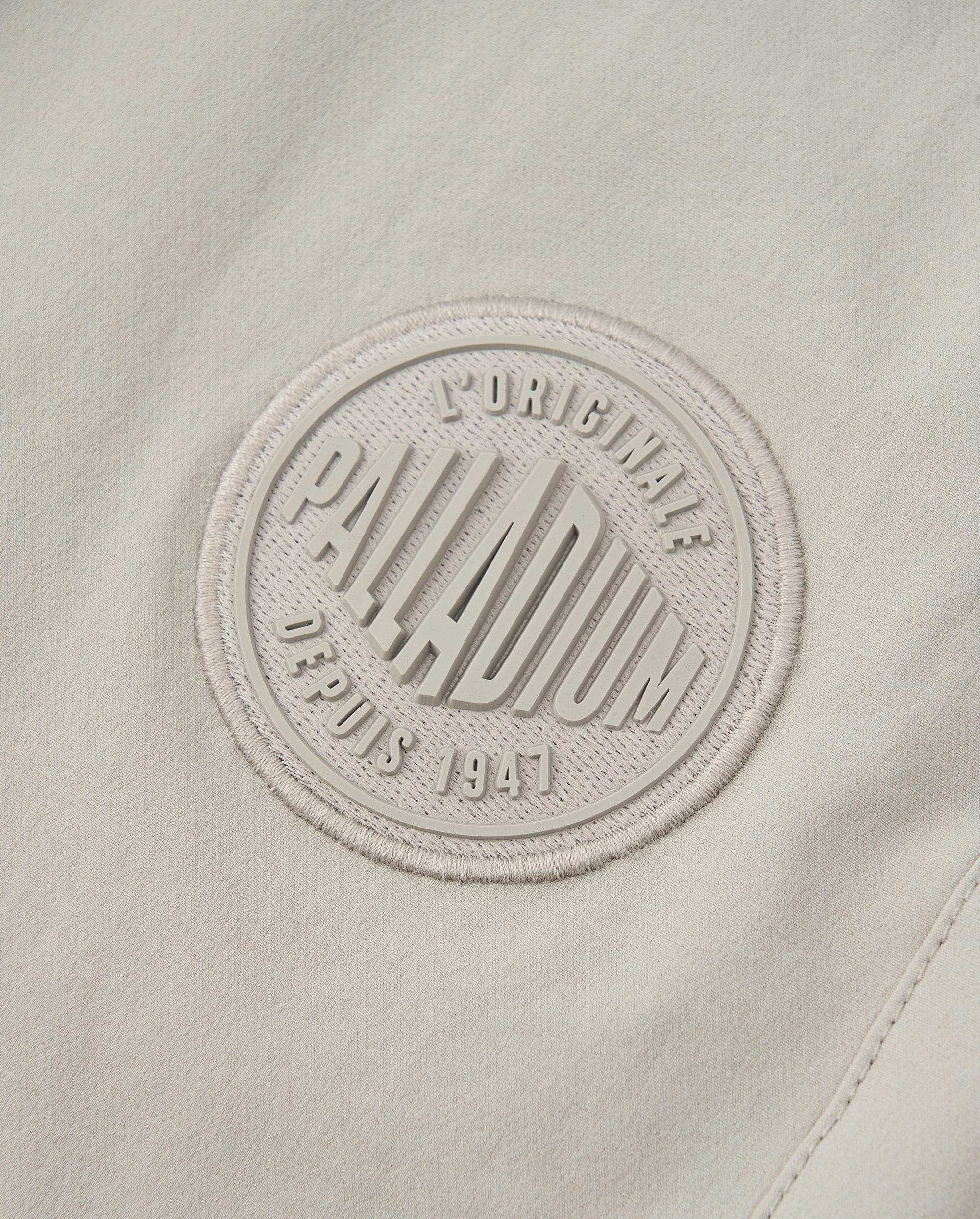 1910469-031 | WOMEN'S PALLADIUM LOGO SHORTS | FLINT GRAY