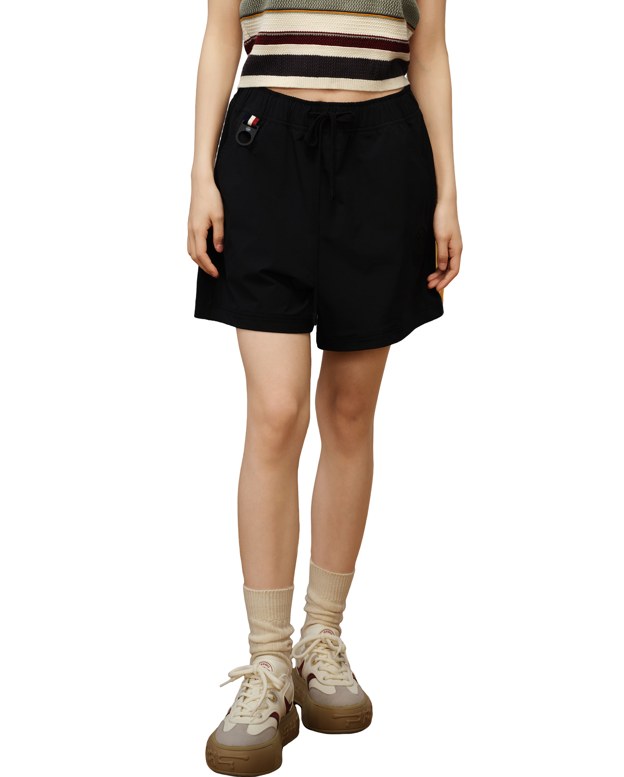 1910469-032 | WOMEN'S PALLADIUM LOGO SHORTS | TAP SHOE