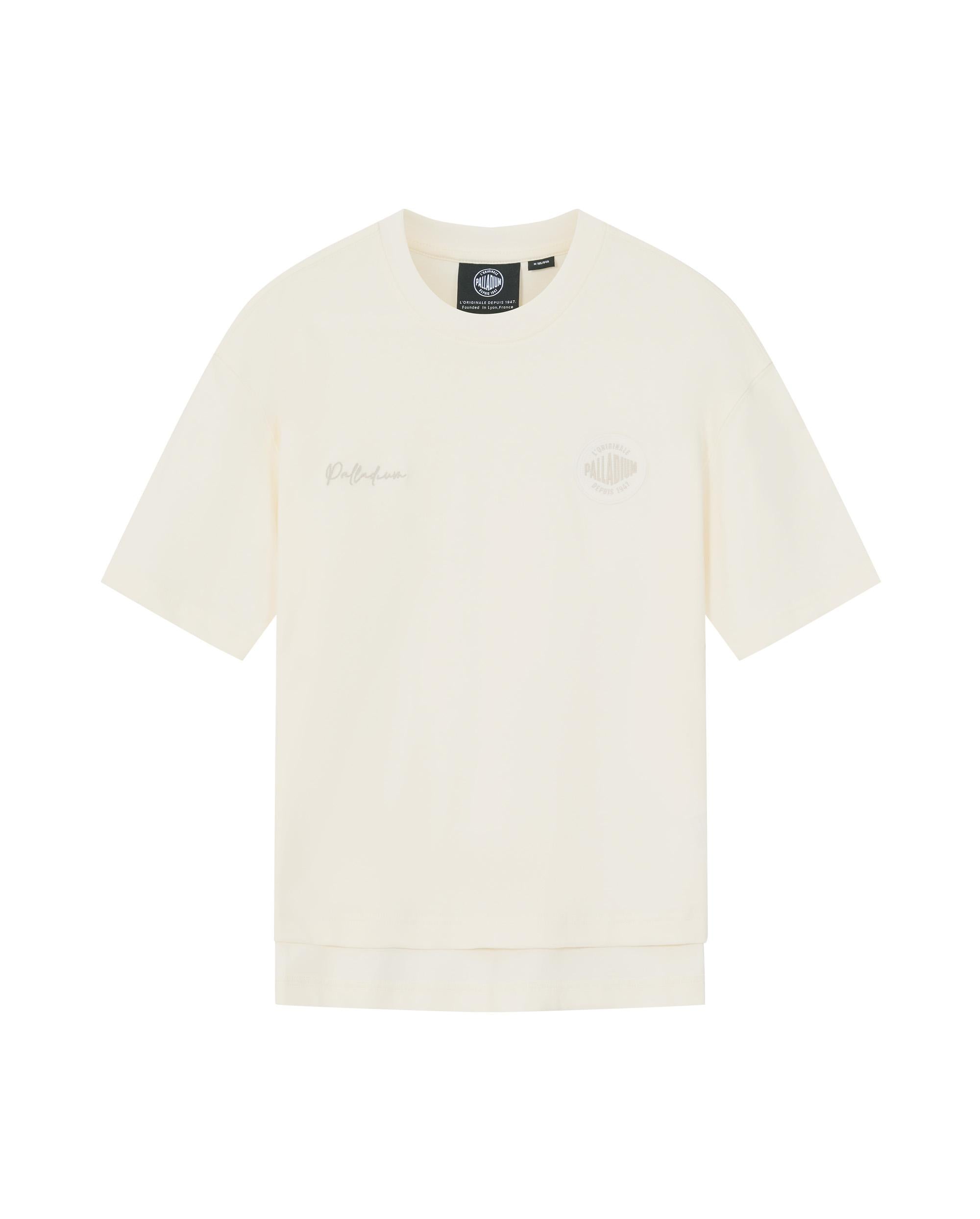 1910471-232 | WOMEN'S PALLADIUM LOGO LOOSE FIT T-SHIRT | VANILLA ICE