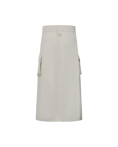 1910474-031 | WOMEN'S PALLADIUM LOGO CARGO SKIRT | FLINT GRAY