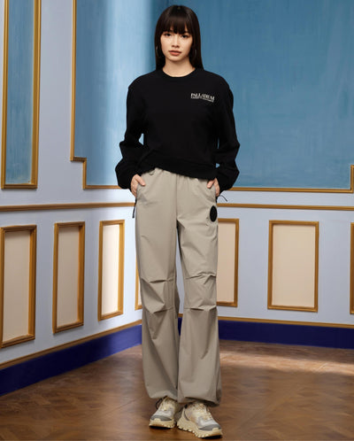 1910486-031 | WOMEN'S URBAN PALLADIUM LOGO CARGO PANTS | FLINT GRAY