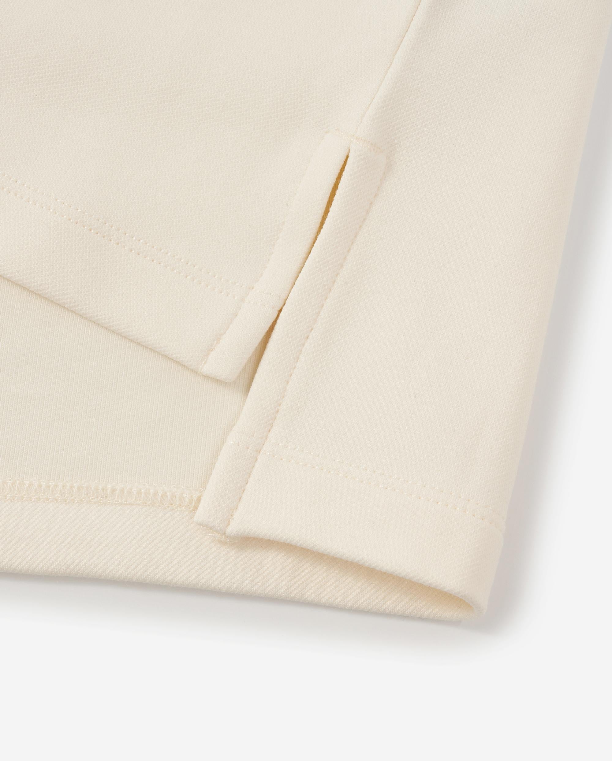 1910513-262 | WOMEN'S IRIS LOGO SLIM-FIT LONG SLEEVES T-SHIRT | MARSHMALLOW