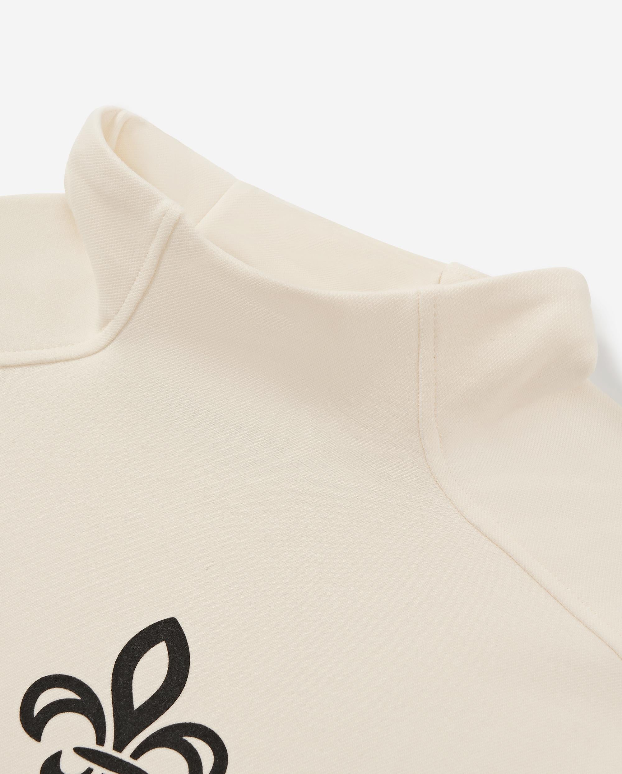 1910513-262 | WOMEN'S IRIS LOGO SLIM-FIT LONG SLEEVES T-SHIRT | MARSHMALLOW