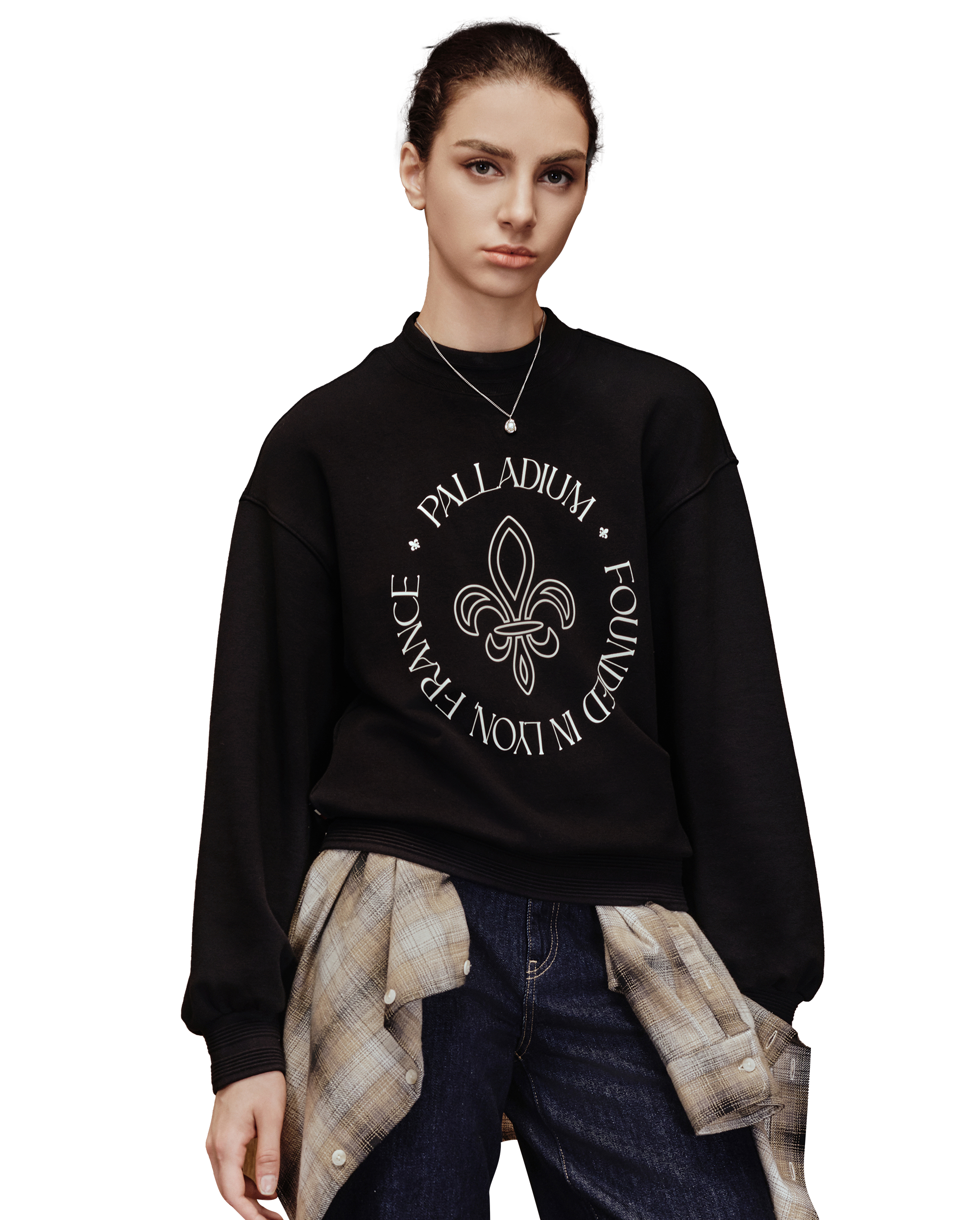 1910516-032 | WOMEN'S PALLADIUM LOGO SWEATSHIRT | TAP SHOE