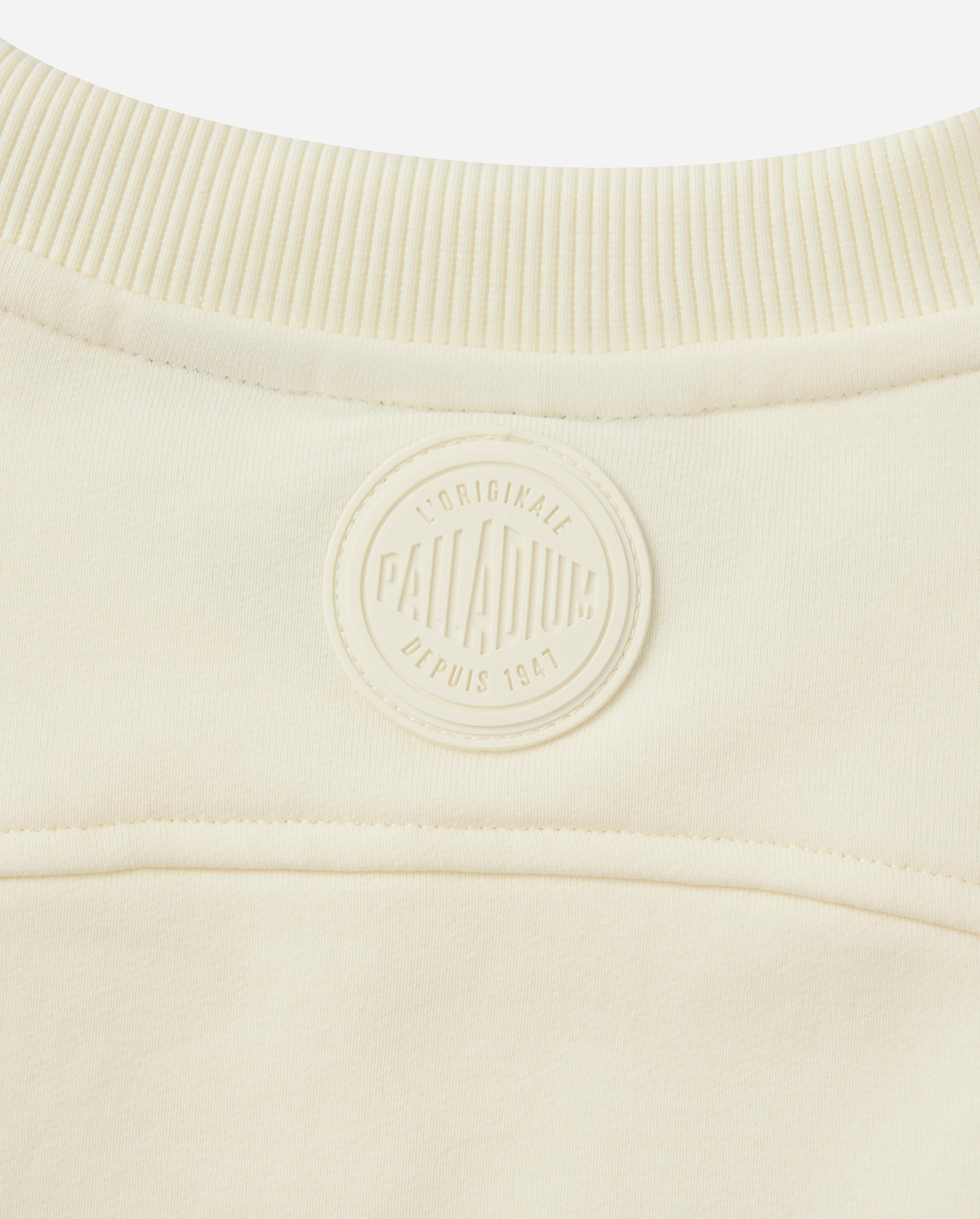 1910516-232 | WOMEN'S PALLADIUM LOGO SWEATSHIRT | VANILLA ICE