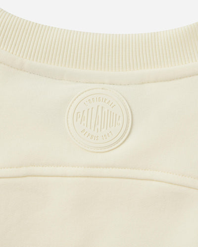 1910516-232 | WOMEN'S PALLADIUM LOGO SWEATSHIRT | VANILLA ICE