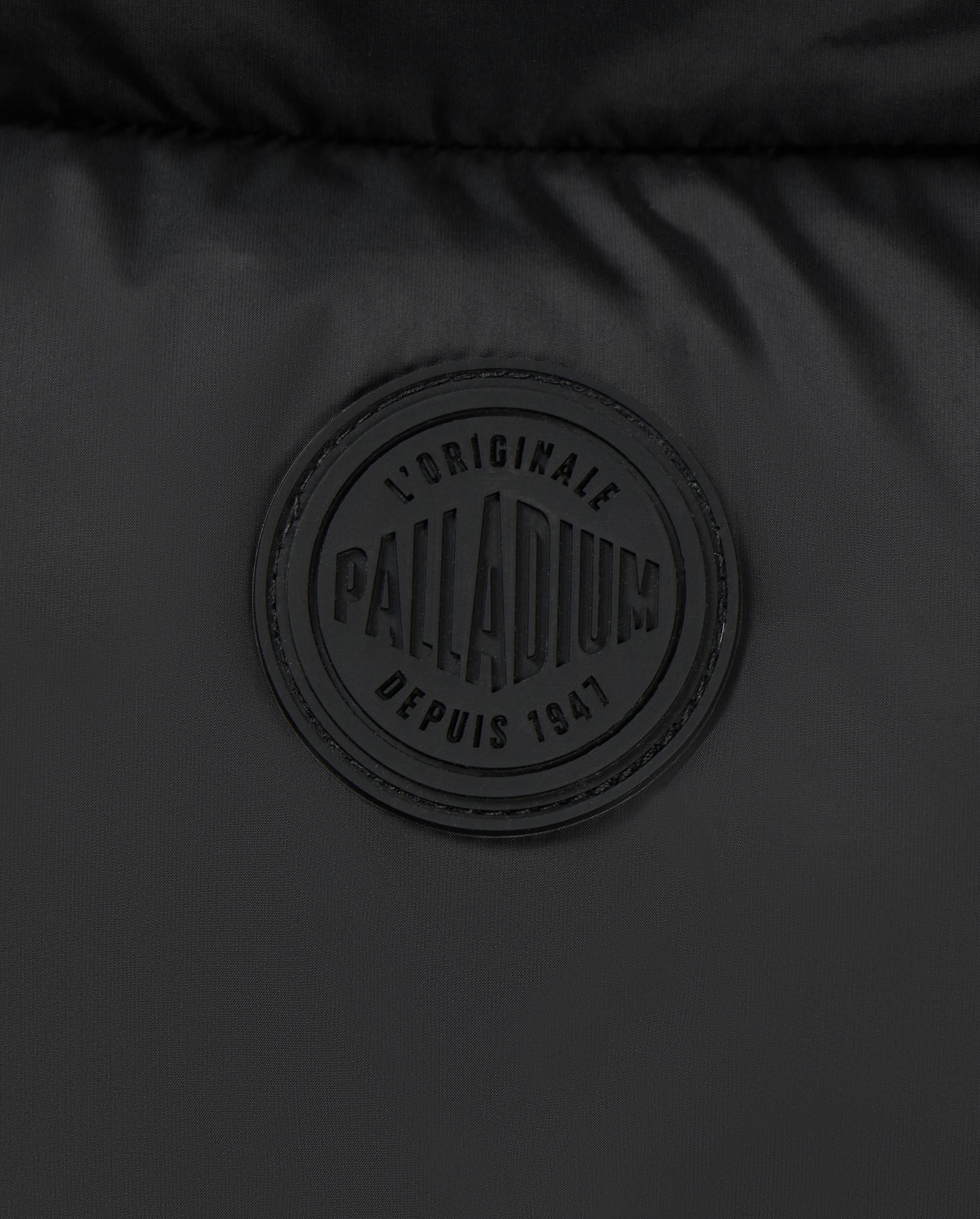 1910519-032 | WOMEN'S PALLADIUM LOGO HOODED DOWN VEST | TAP SHOE