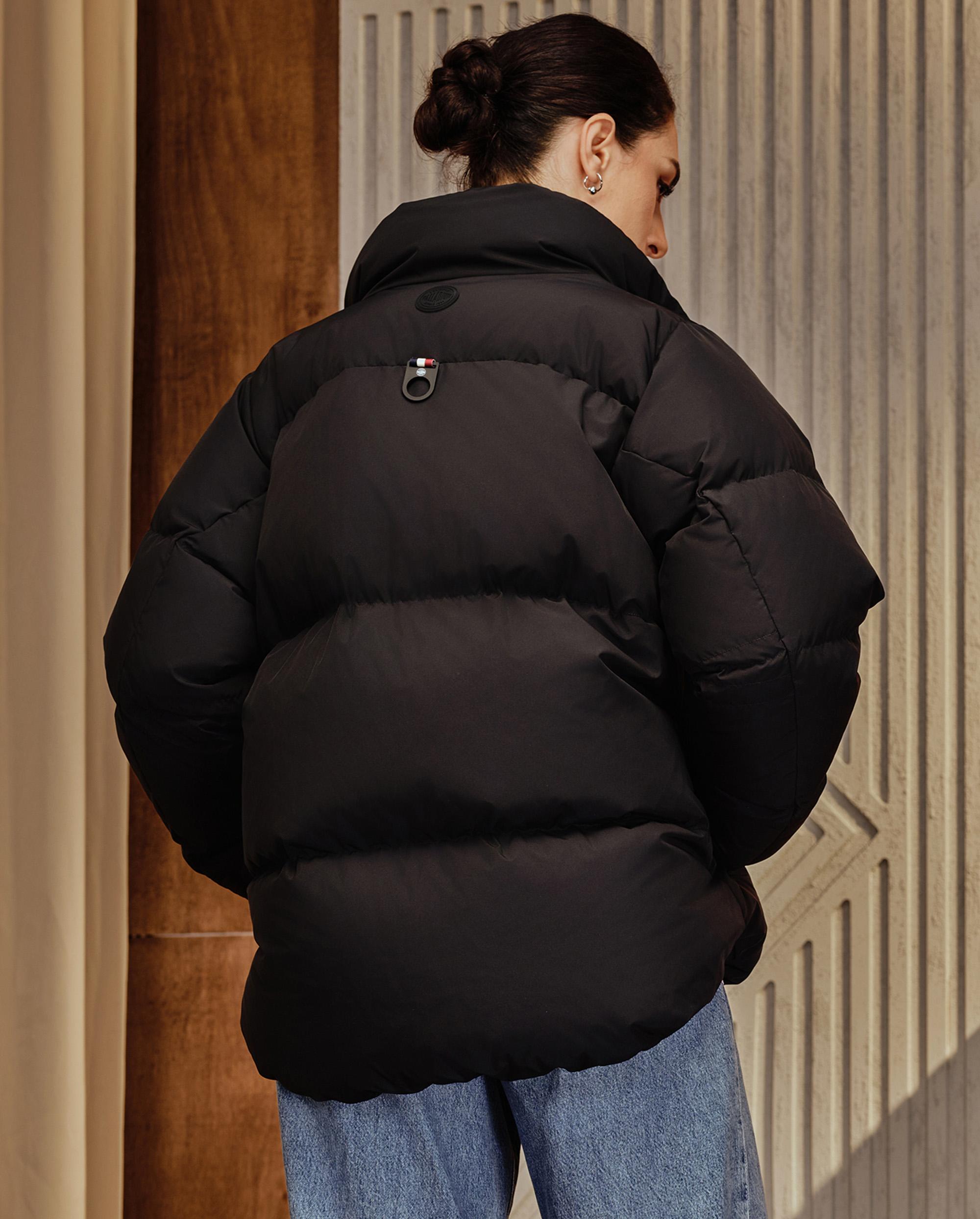 1910584-032 | WOMEN'S PALLADIUM LOGO STAND COLLAR DOWN JACKET