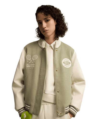 1911354-362 | WOMEN'S TENNIS CLUB LOGO COLOR BLOCKS JACKET | TEA