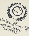 1911360-232 | WOMEN'S PALLADIUM TENNIS CLUB LOGO HOODIE | VANILLA ICE