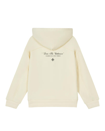 1911360-232 | WOMEN'S PALLADIUM TENNIS CLUB LOGO HOODIE | VANILLA ICE