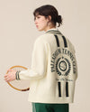 1911362-232 | WOMEN'S LOGO COLOR BLOCKS CARDIGAN | VANILLA ICE