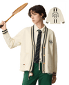 1911362-232 | WOMEN'S LOGO COLOR BLOCKS CARDIGAN | VANILLA ICE