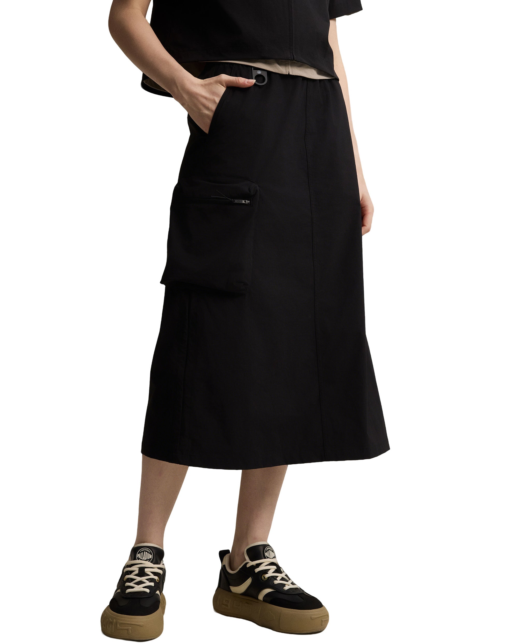 1911371-032 | WOMEN'S CARGO MIDI SKIRT | TAP SHOE