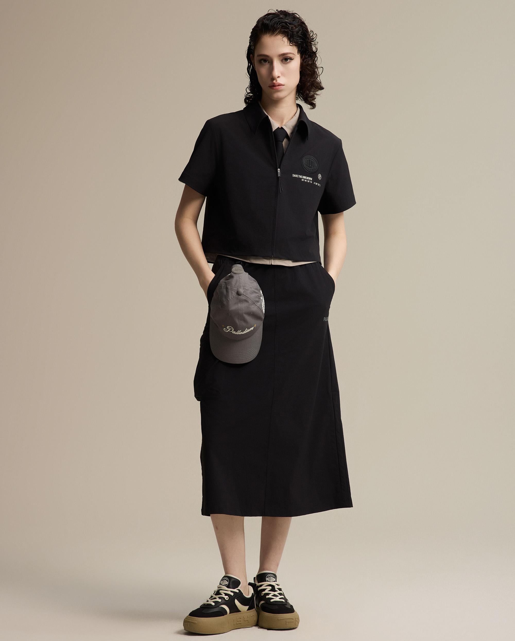 1911371-032 | WOMEN'S CARGO MIDI SKIRT | TAP SHOE