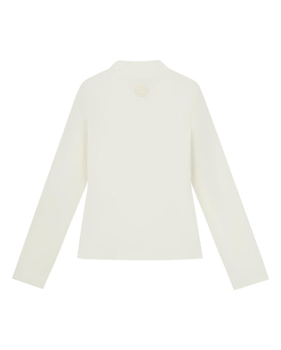 1911377-262 | WOMEN'S IRIS LOGO LONG SLEEVES T-SHIRT | MARSHMALLOW