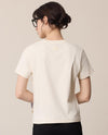 1911397-262 | WOMEN'S IRIS LOGO LOOSE FIT T-SHIRT | MARSHMALLOW