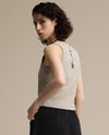 1911398-031 | WOMEN'S IRIS LOGO TANK TOP | FLINT GRAY