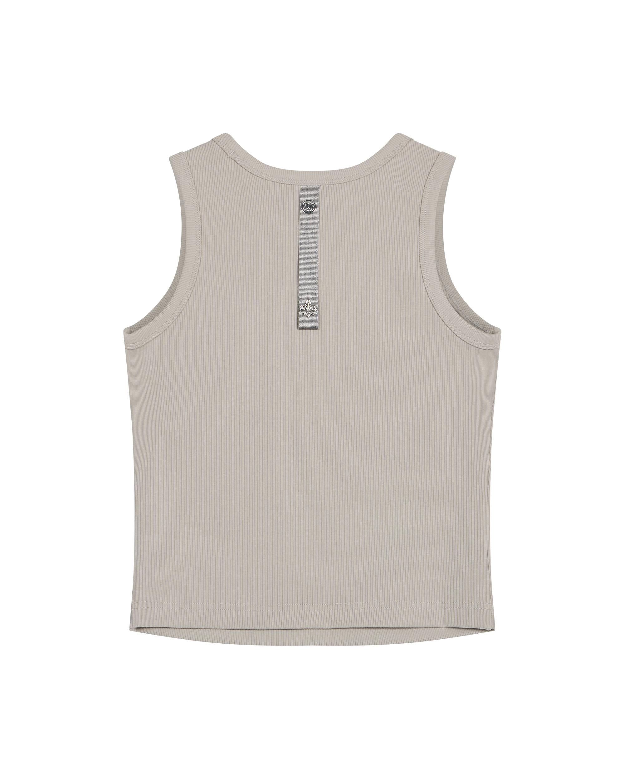 1911398-031 | WOMEN'S IRIS LOGO TANK TOP | FLINT GRAY
