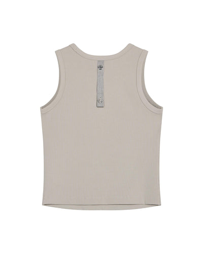 1911398-031 | WOMEN'S IRIS LOGO TANK TOP | FLINT GRAY