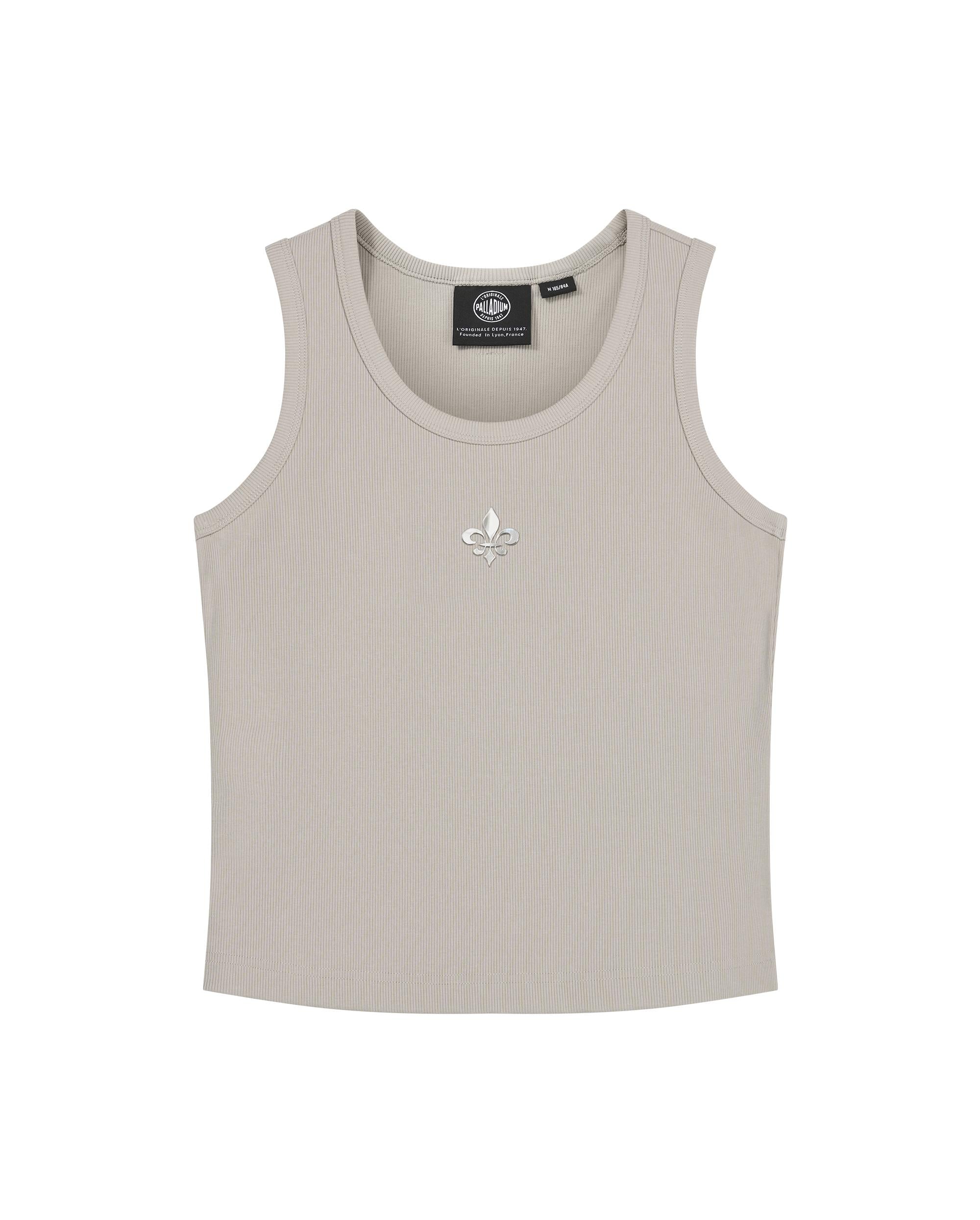 1911398-031 | WOMEN'S IRIS LOGO TANK TOP | FLINT GRAY