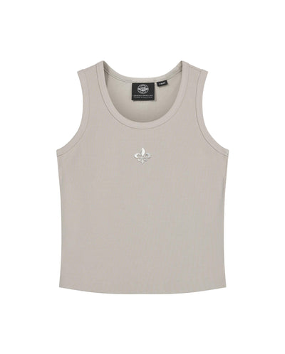 1911398-031 | WOMEN'S IRIS LOGO TANK TOP | FLINT GRAY