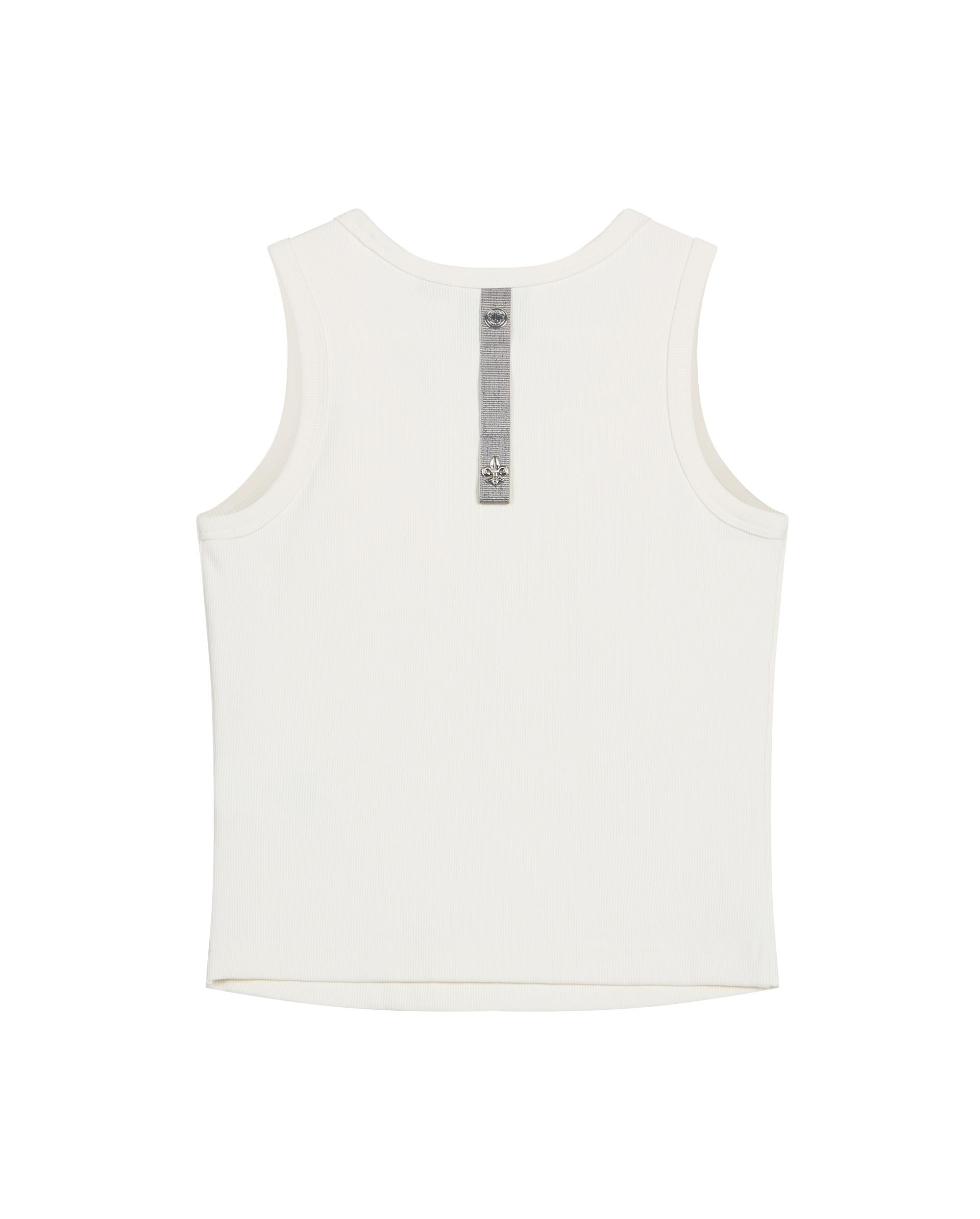 1911398-262 | WOMEN'S IRIS LOGO TANK TOP | MARSHMALLOW