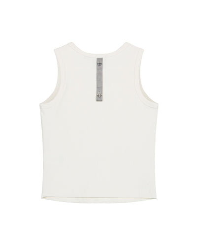 1911398-262 | WOMEN'S IRIS LOGO TANK TOP | MARSHMALLOW