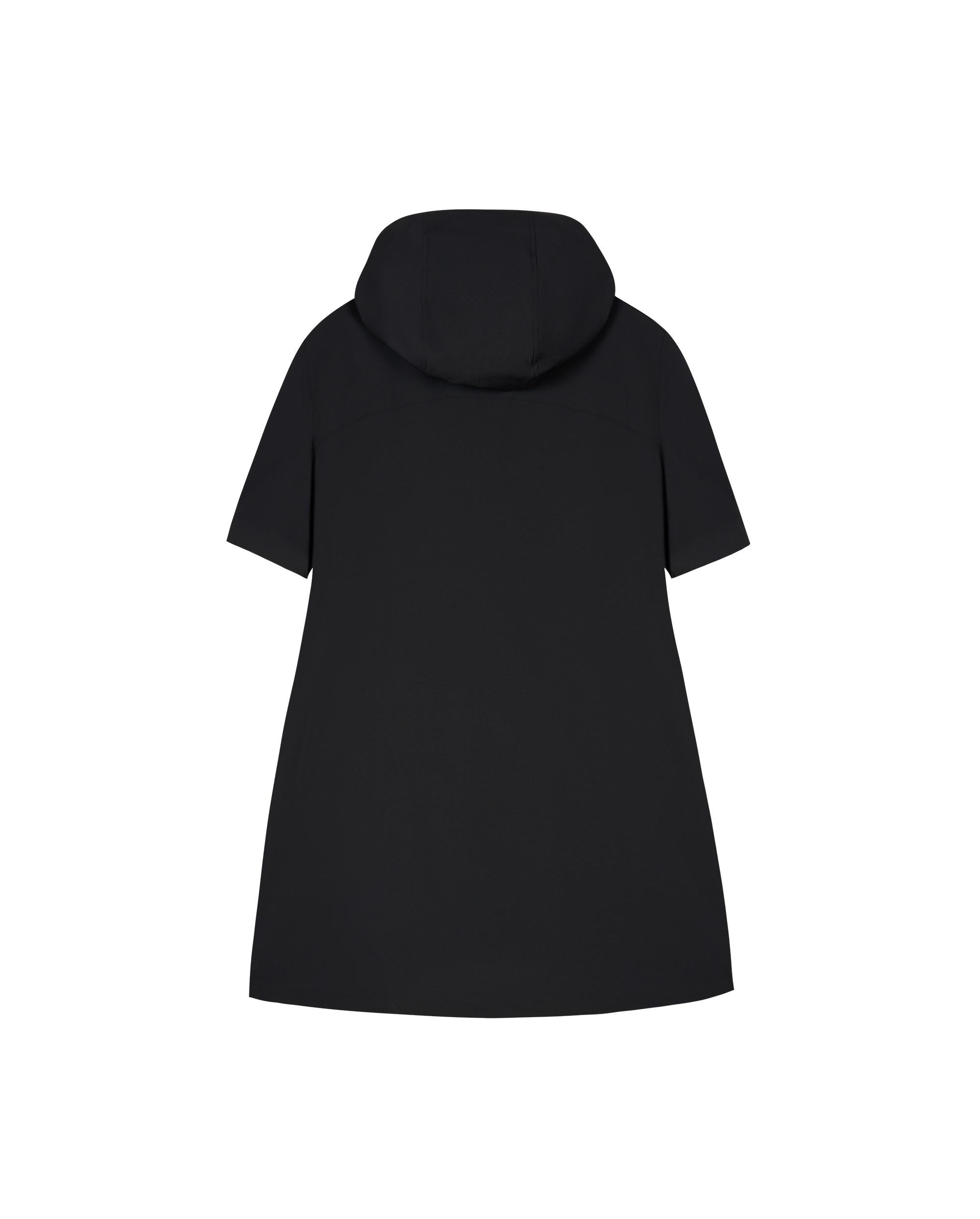 1911403-032 | WOMEN'S LOGO HALF-ZIP LOOSE FIT HOODED DRESS | TAP SHOE