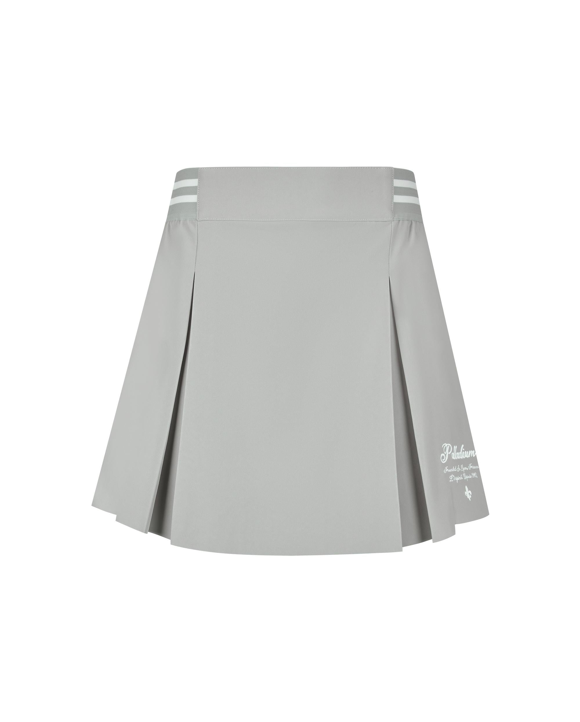 1911411-078 | WOMEN'S PALLADIUM LOGO A-LINE MINI SKIRT | WILD DOVE