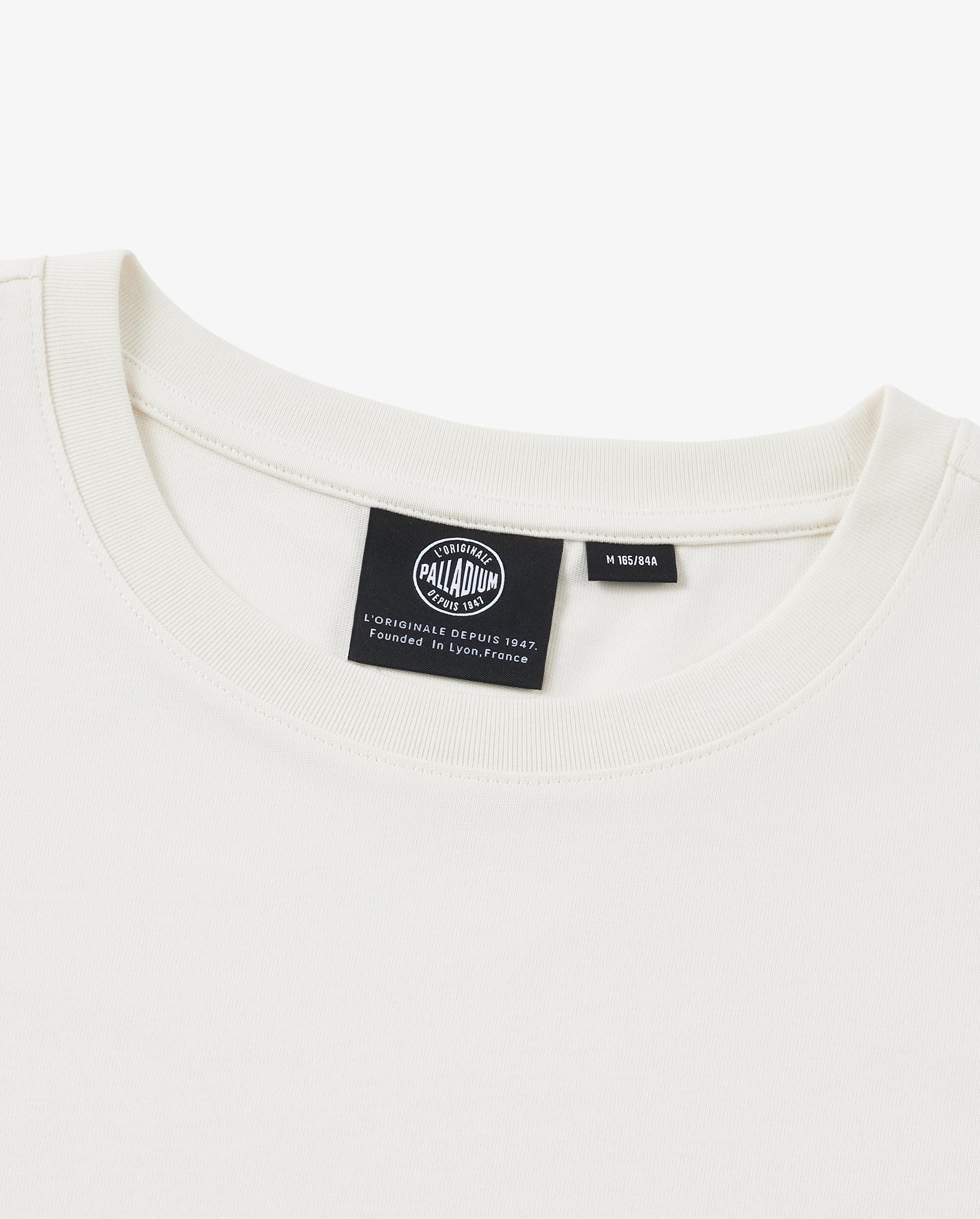 1911422-262 | WOMEN'S DARE THE UNKNOWN IRIS LOGO COTTON T-SHIRT | MARSHMALLOW